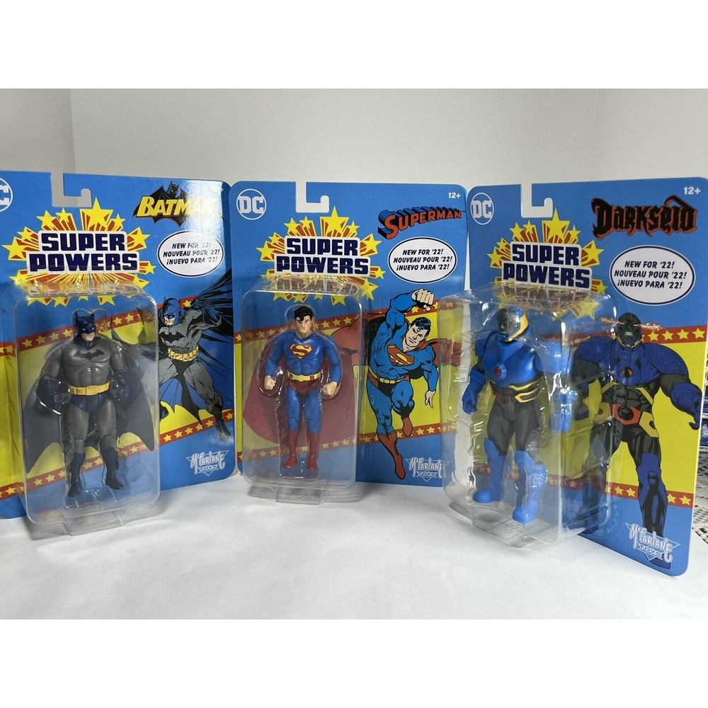 Superman Batman Darkseid McFarlane Toys DC Super Powers Action Figure 2022